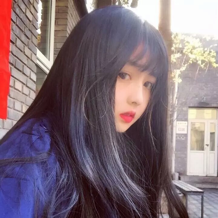 炫迈妹儿 头像 女生 炫酷 原宿 可爱 壁纸 萌系 长发 侧颜