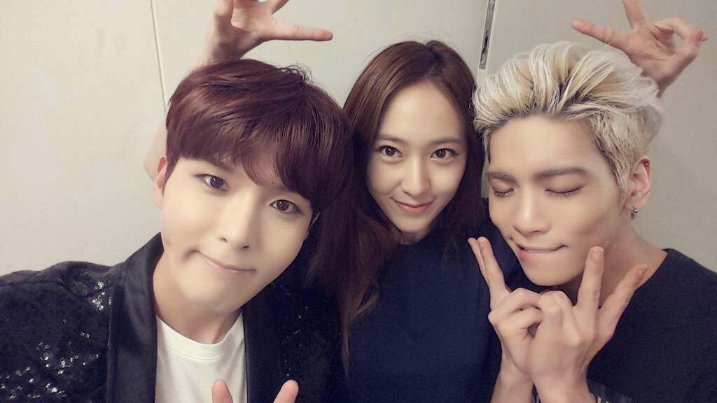 superjunior 金厉旭 ryeowook f(x) 郑秀晶 krystal shinee 金钟铉