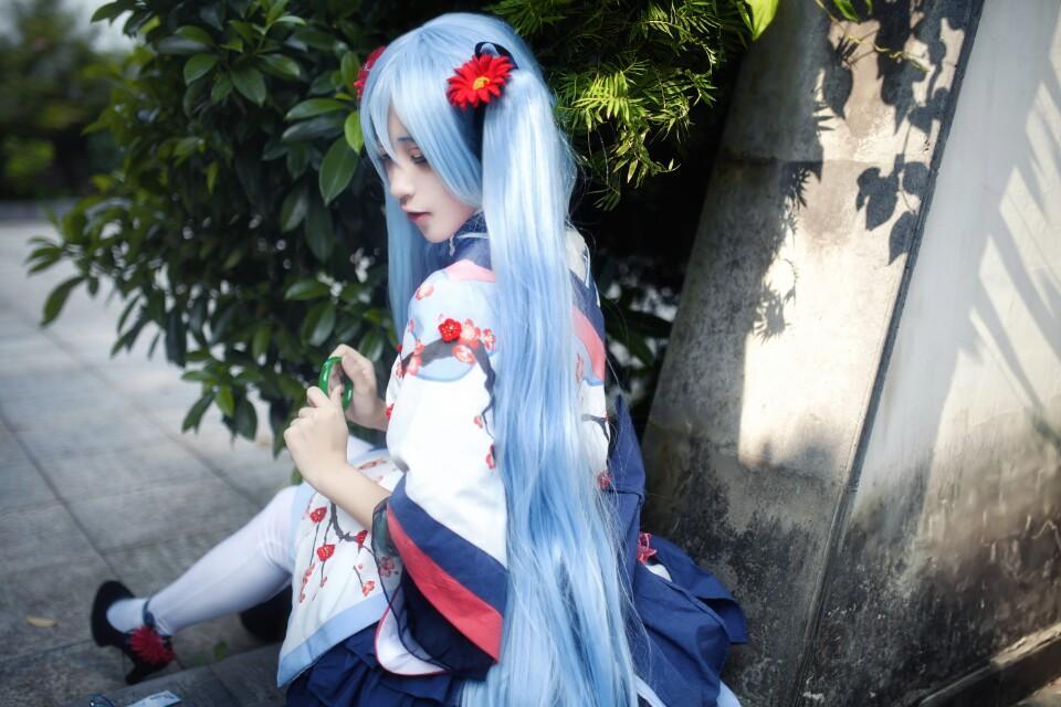 梅花初音 miku cos v家族