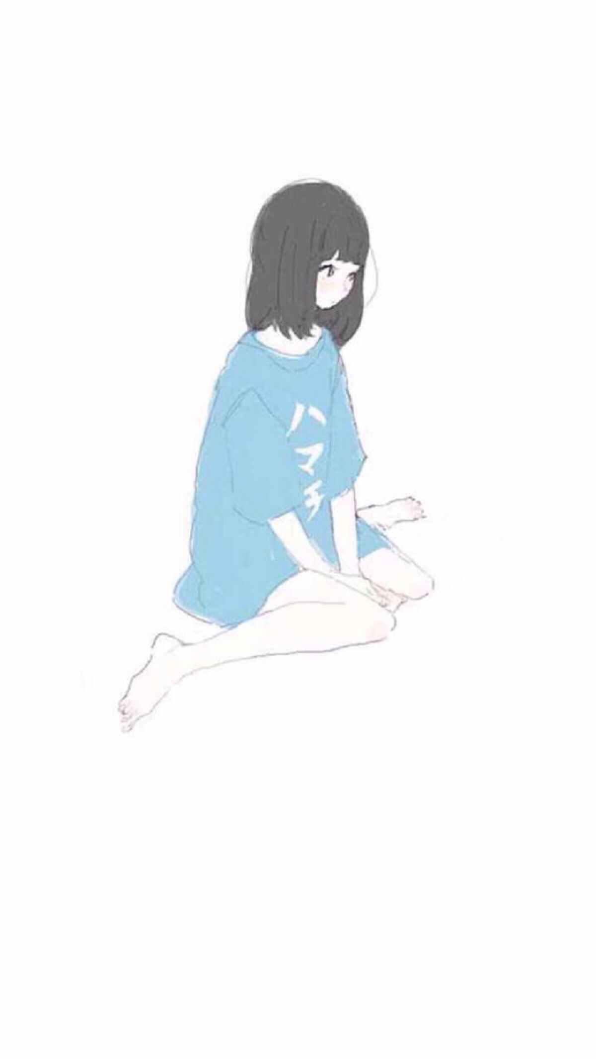 壁纸 日系 少女 短发 小清新 动漫