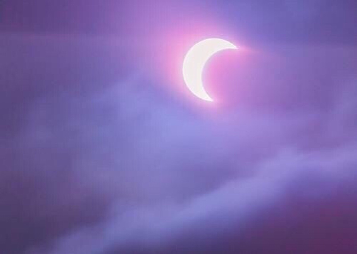 立白大大#紫色系 月亮