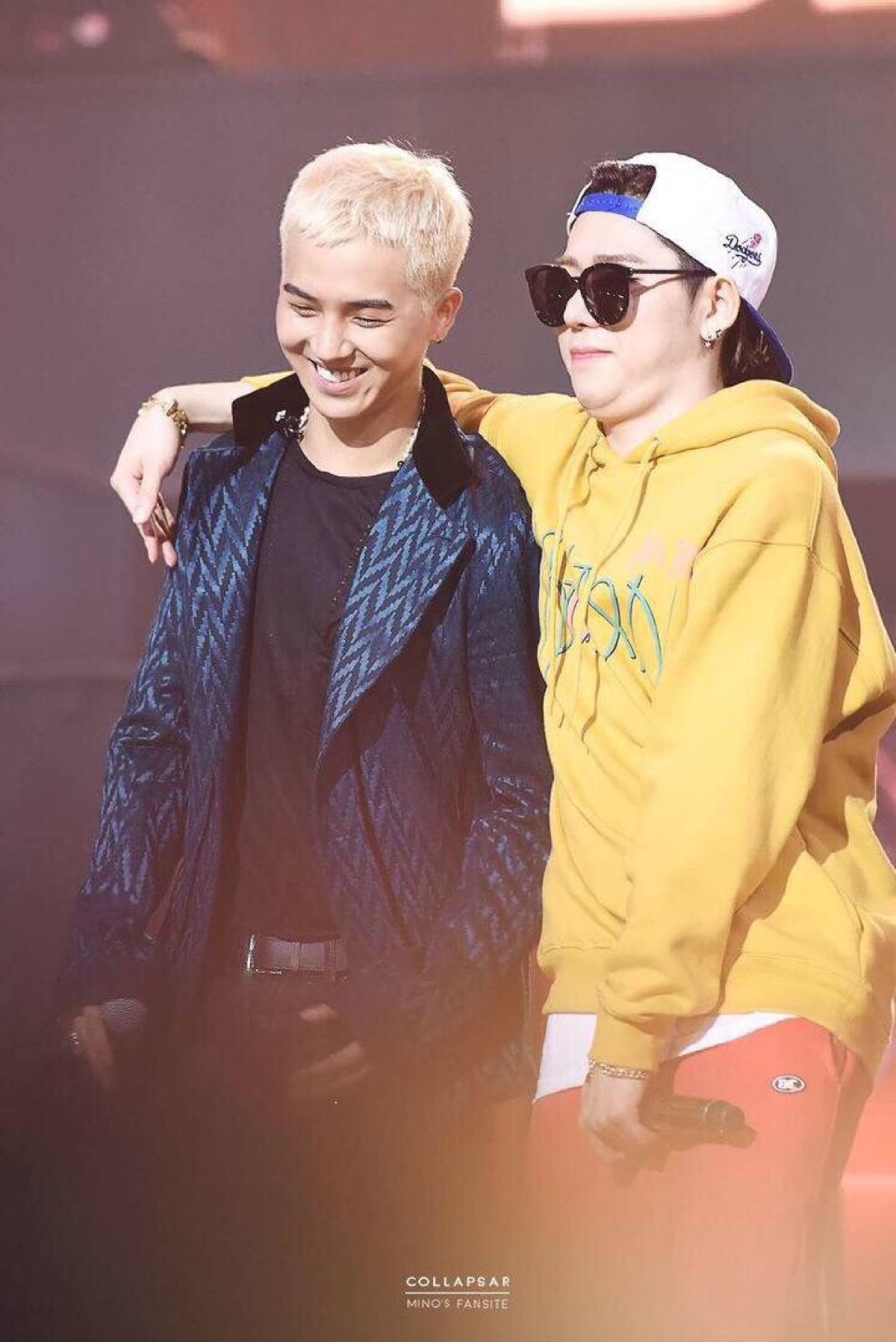 宋闵浩 禹智皓哈哈哈 winner mino block b zico