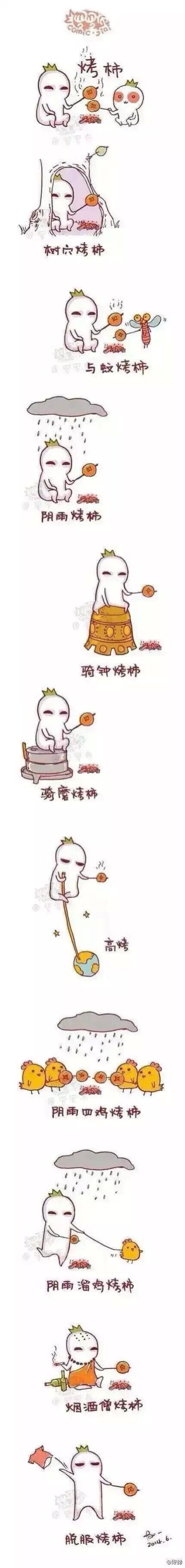 烤柿.