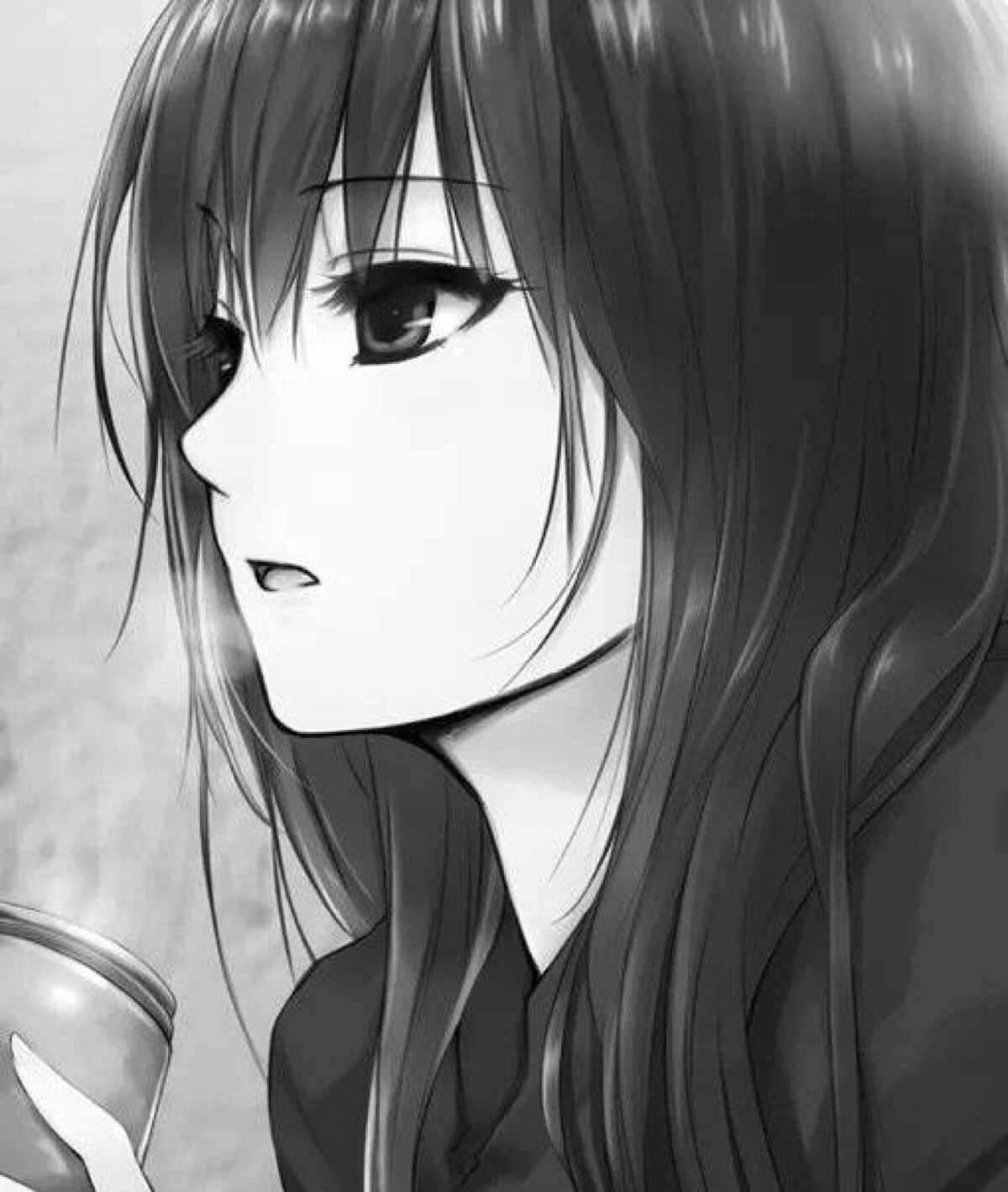 黑发 少女