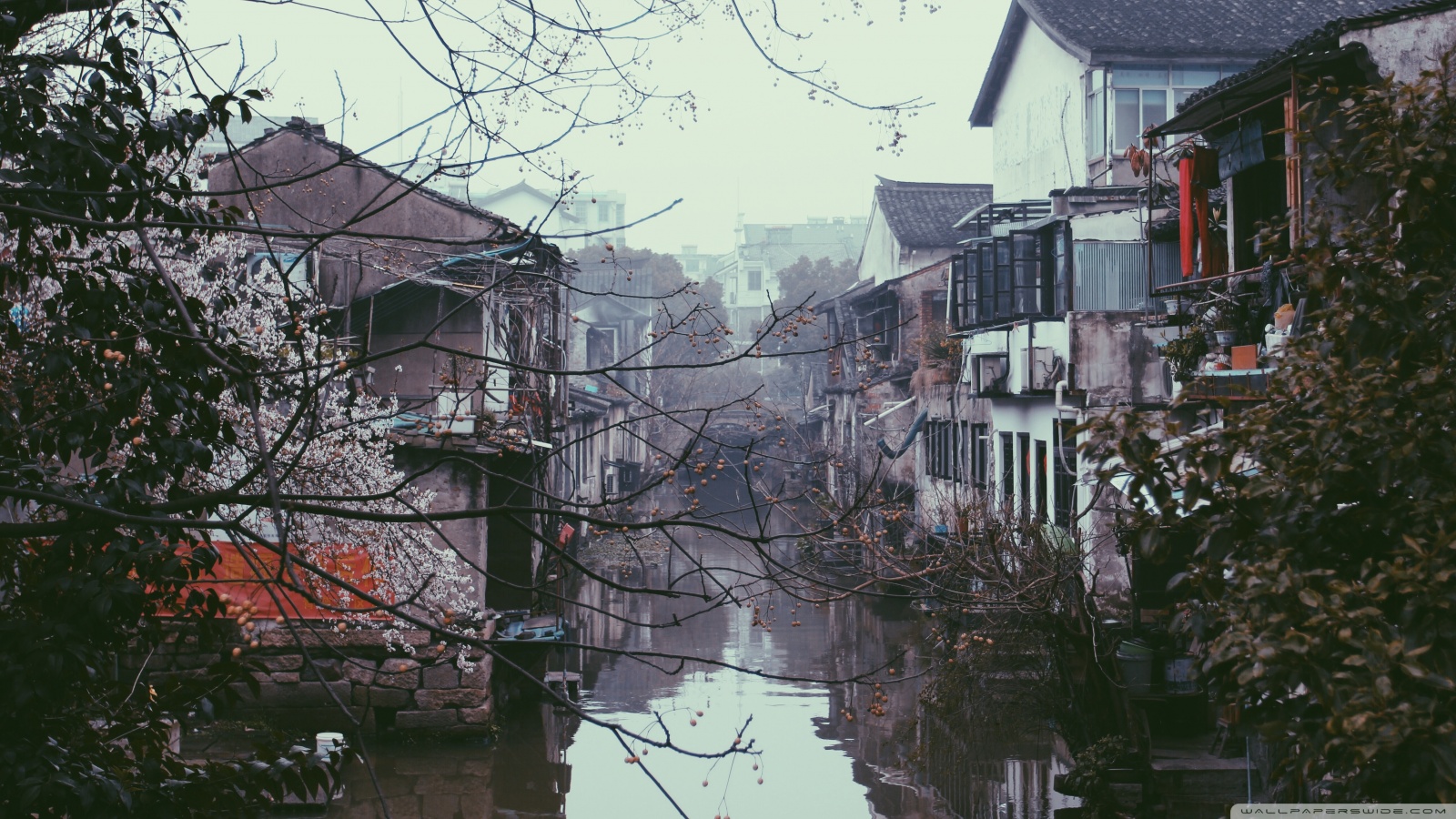 古镇 风景 旅行 高清 iphone壁纸 素材来自网络