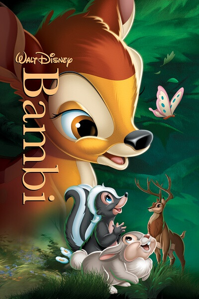 bambi)是一部由华特·迪士尼制作,并于1942年首次上映的长篇动画电影