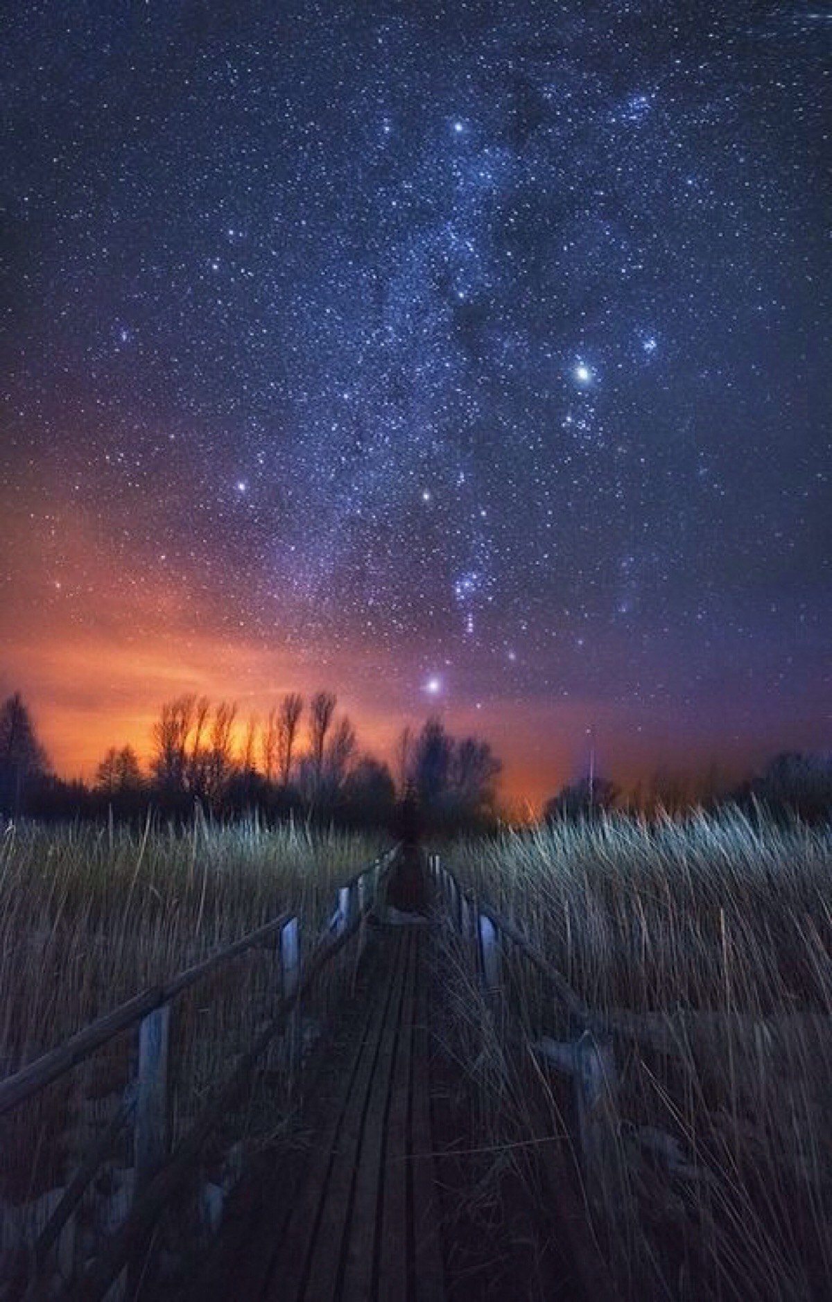 唯美星空 夜景 夜空 星光 自然风景 iphone手机壁纸 唯美壁纸 锁屏