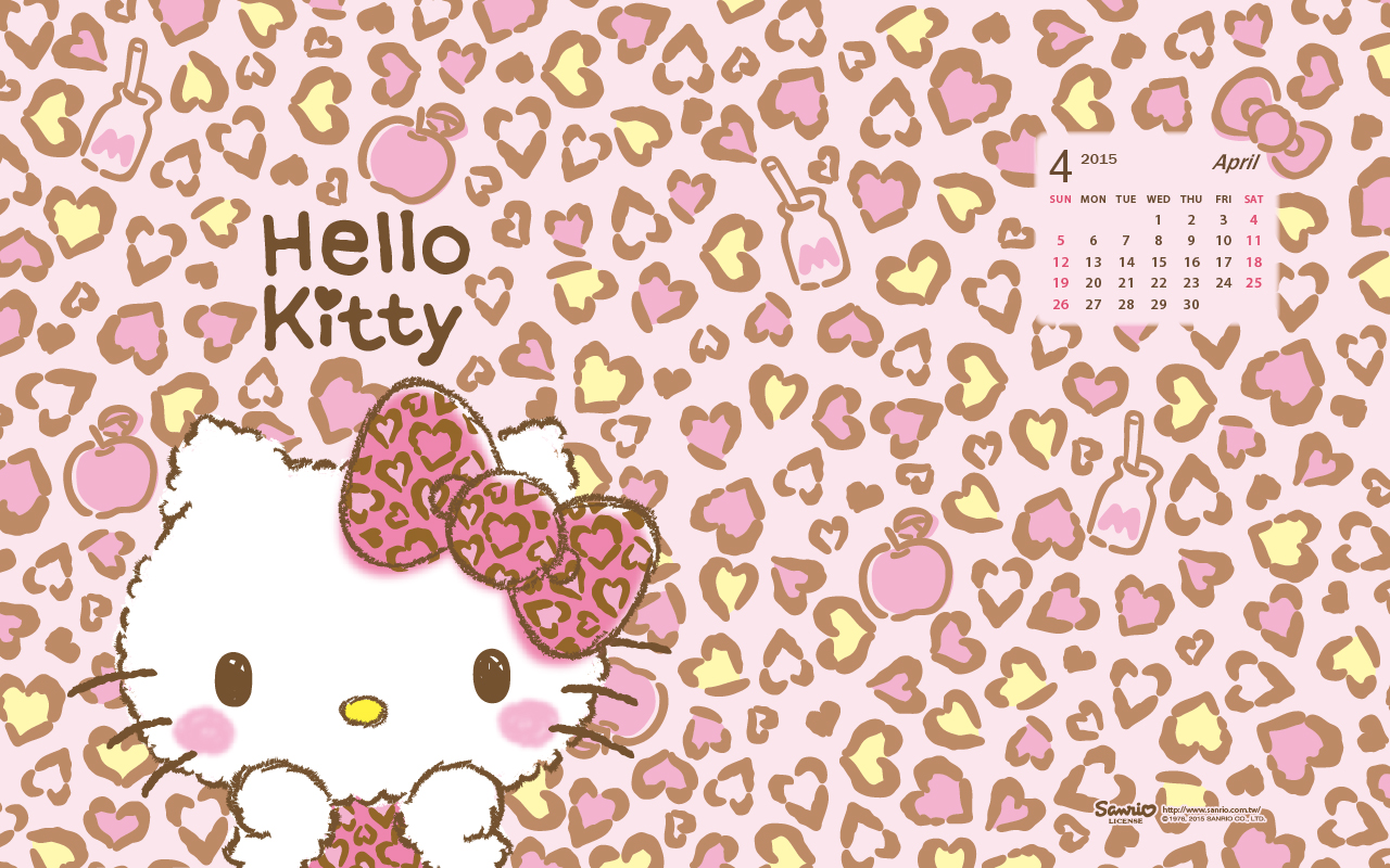 hello kitty 豹纹系列201504-1280x800