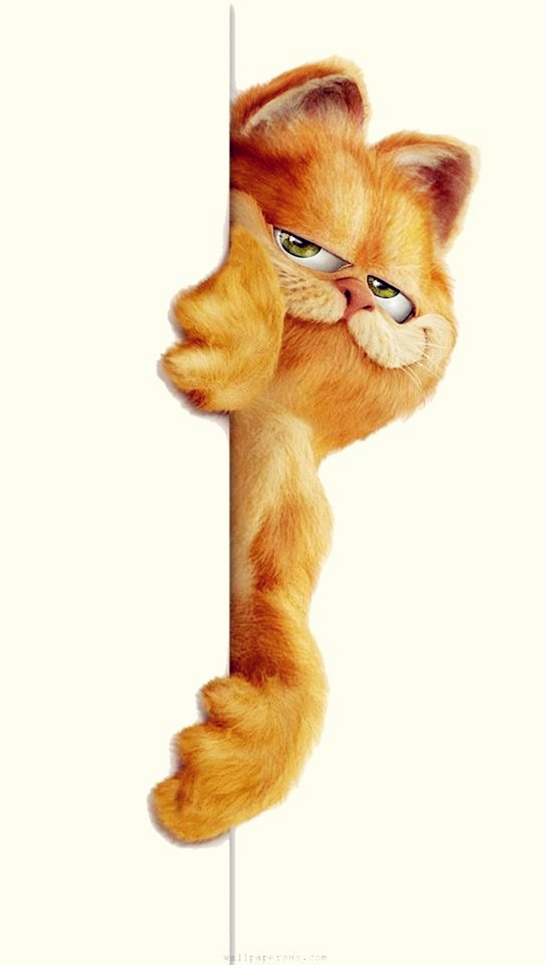 iphone 壁纸 加菲猫 garfield