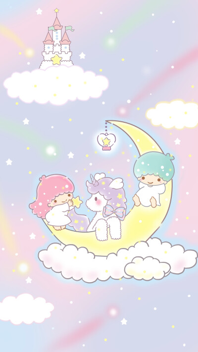sanrio手机壁纸 三丽鸥壁纸 melody手机壁纸 美乐蒂壁纸 双子星壁纸