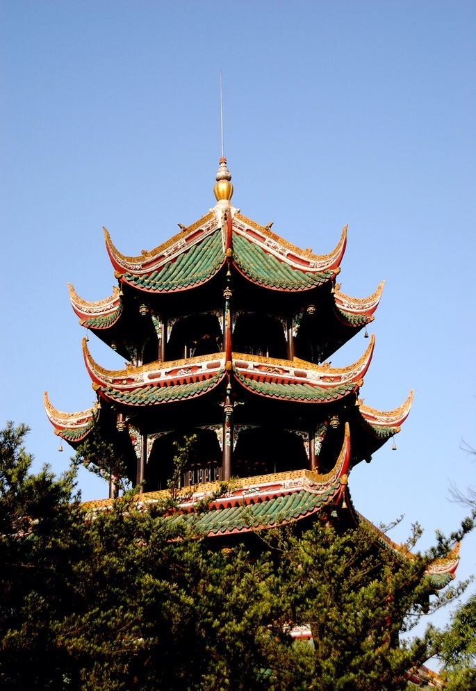 【 中国古建 · 楼阁 】--- " 中国古代多在临水之地建楼,取凭高远眺
