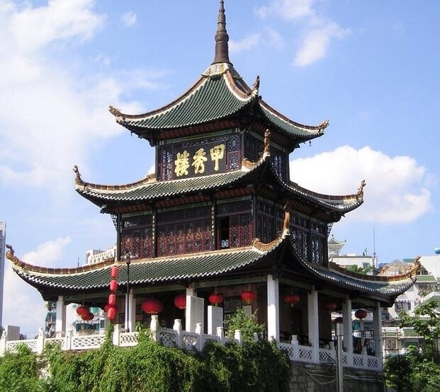 【 中国古建 · 楼阁 】--- " 中国古代多在临水之地建楼,取凭高远眺