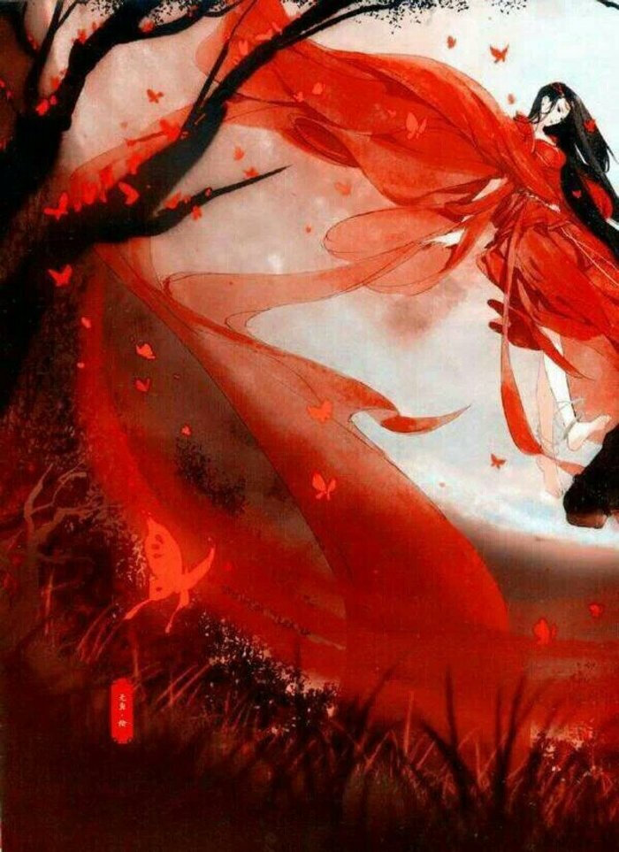 古风 红衣本为倾世色. by.铅华尽