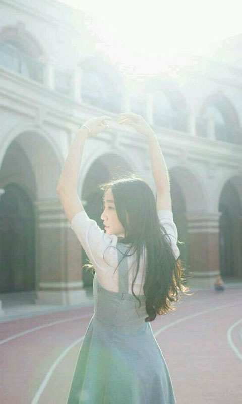 背影 侧脸 唯美 小清新 女生头像