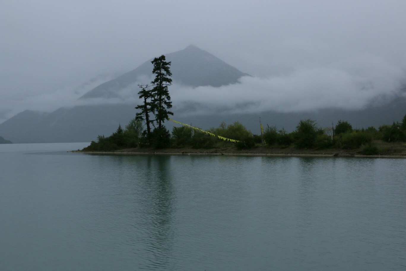 美景美图高清桌面壁纸 巴松措秋景 西藏小江…-堆糖