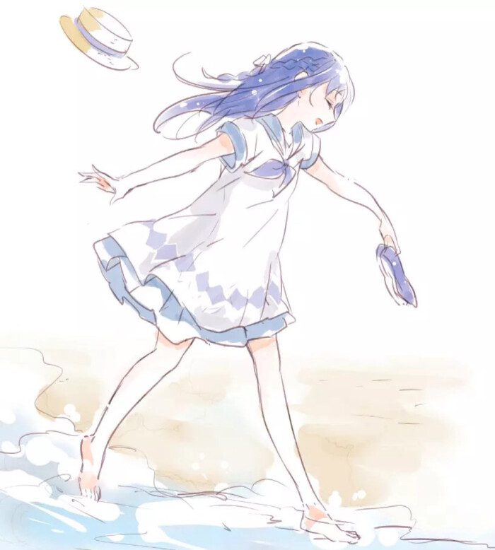 唯美 少女 小清新 温馨 治愈 萌 二次元 高清