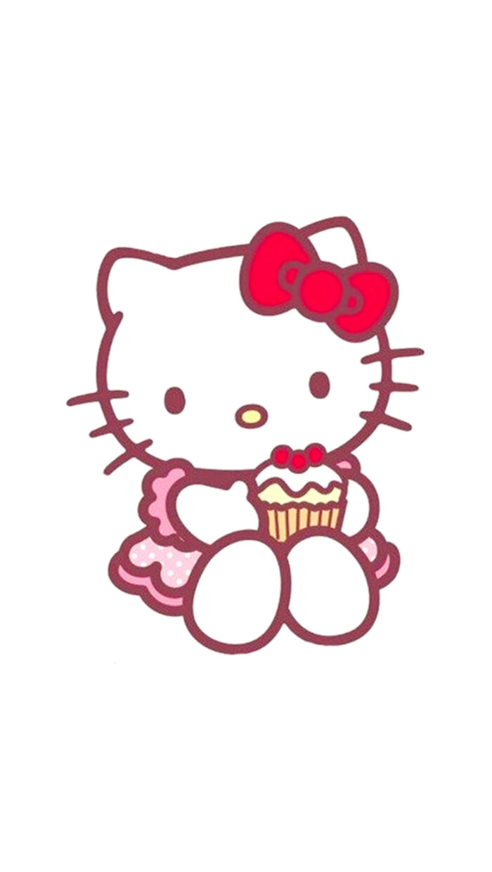 iphone 壁纸 可爱 hello kitty