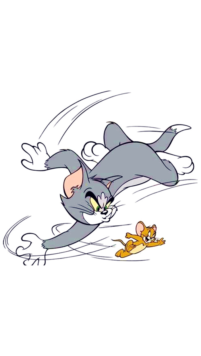 iphone 壁纸 猫和老鼠 tom&amp;jerry