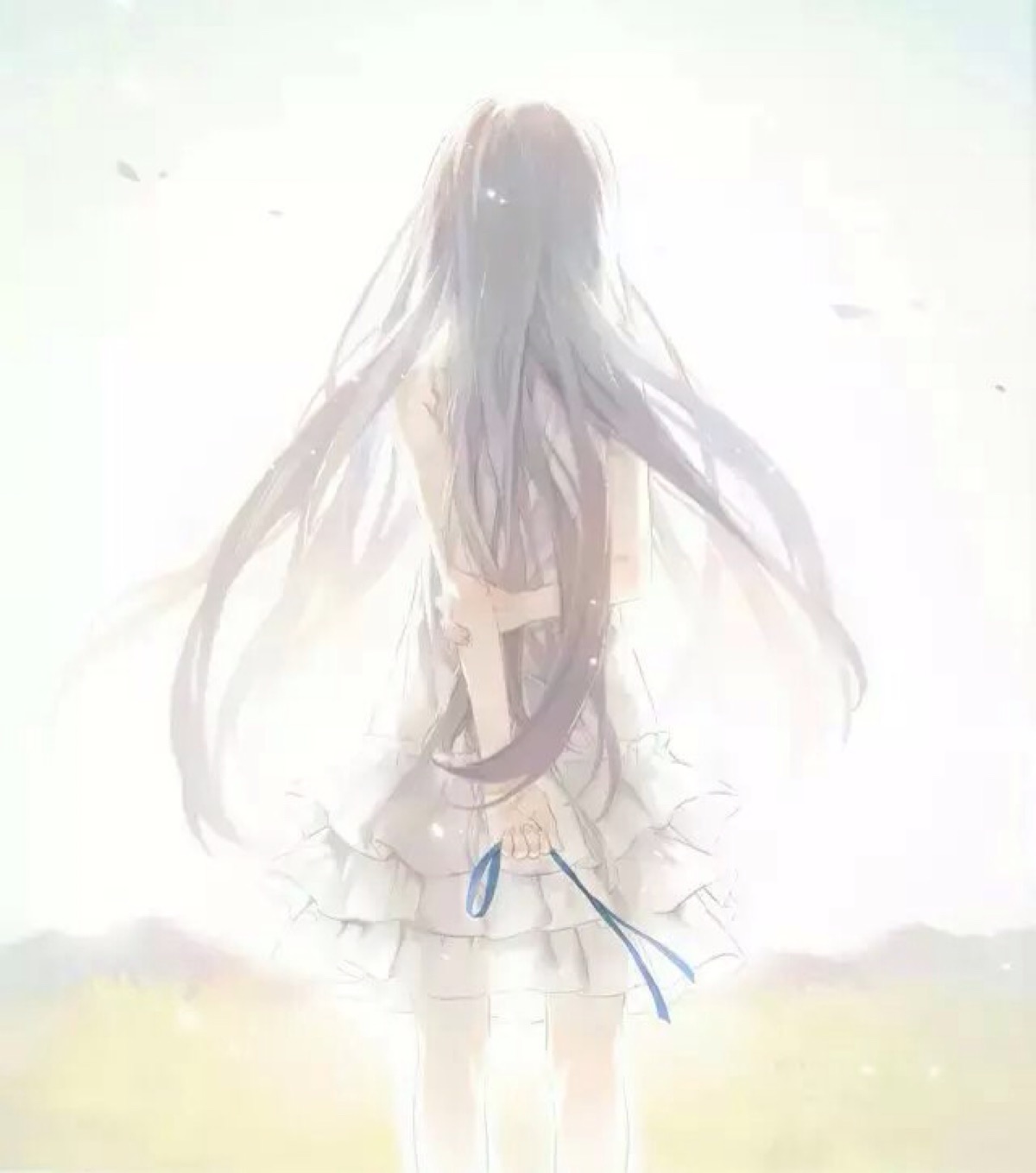背影 二次元 面码 未闻花名 .