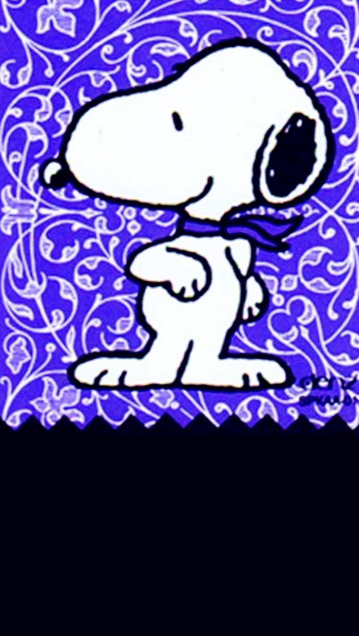 iphone 壁纸 可爱 史努比 snoopy