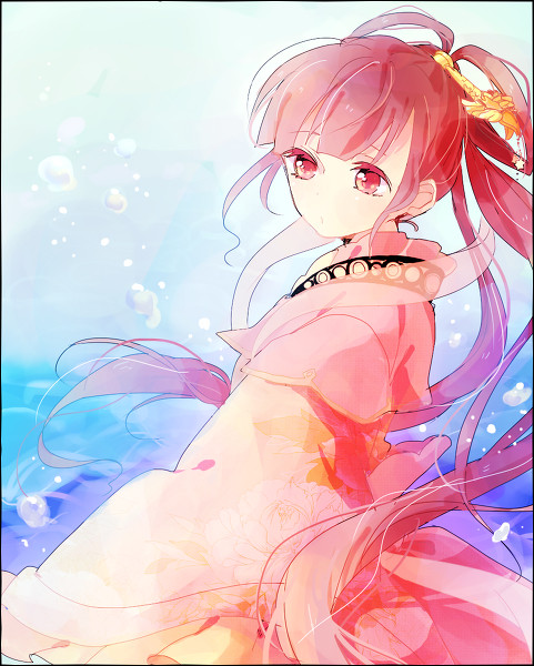 二次元】二次元 美少女 魔笛magi 练红玉 暖色调 古风 古装 梦幻 动漫