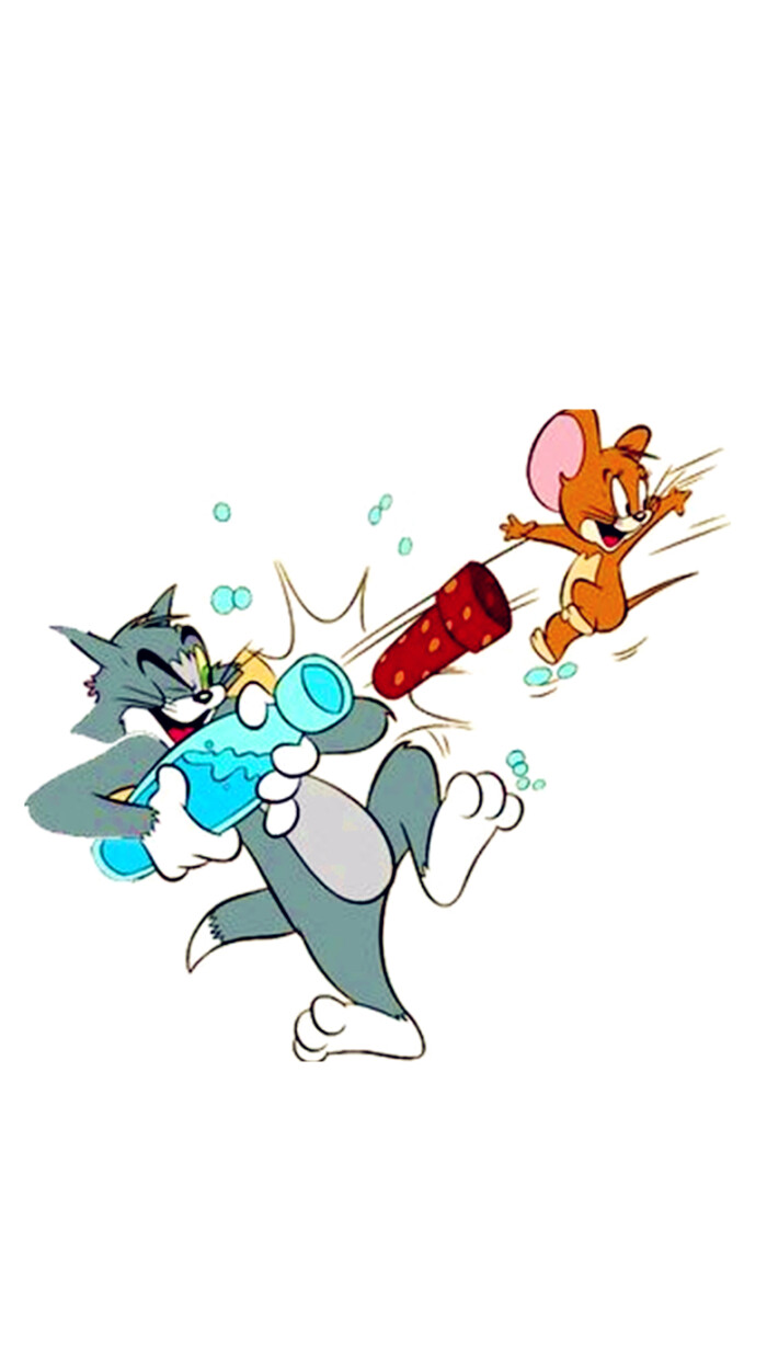 iphone 壁纸 猫和老鼠 tom&amp;jerry