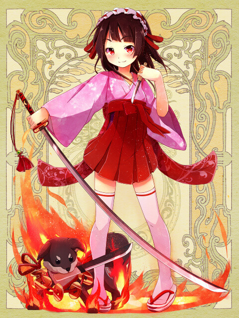 插画 动漫 二次元 少女 p站