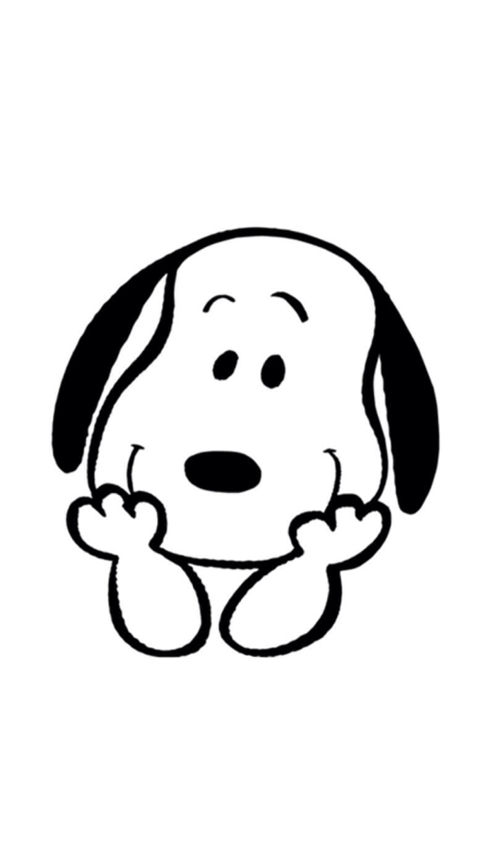 iphone 壁纸 可爱 史努比 snoopy