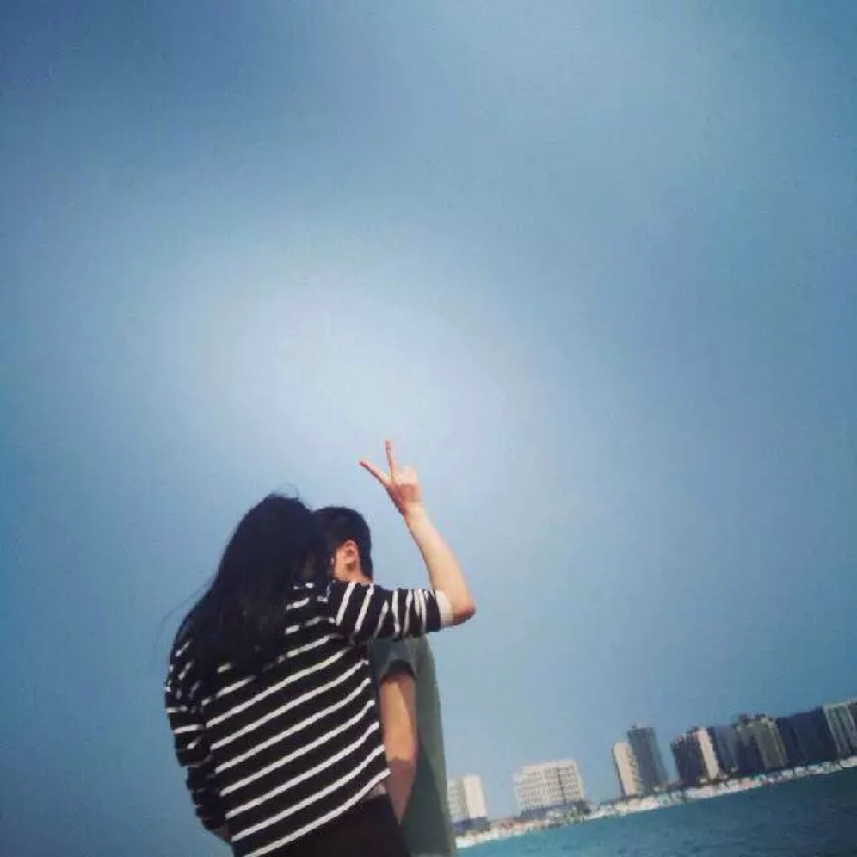 情侣头像,告别昨日,迎来新的明天.