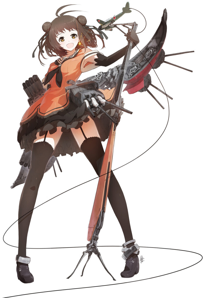 p站#pixiv#那珂#舰娘
