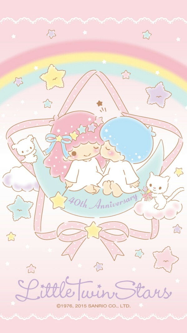 little twin stars# #小双星# #可爱# #sanrio# #wallpaper# #手机