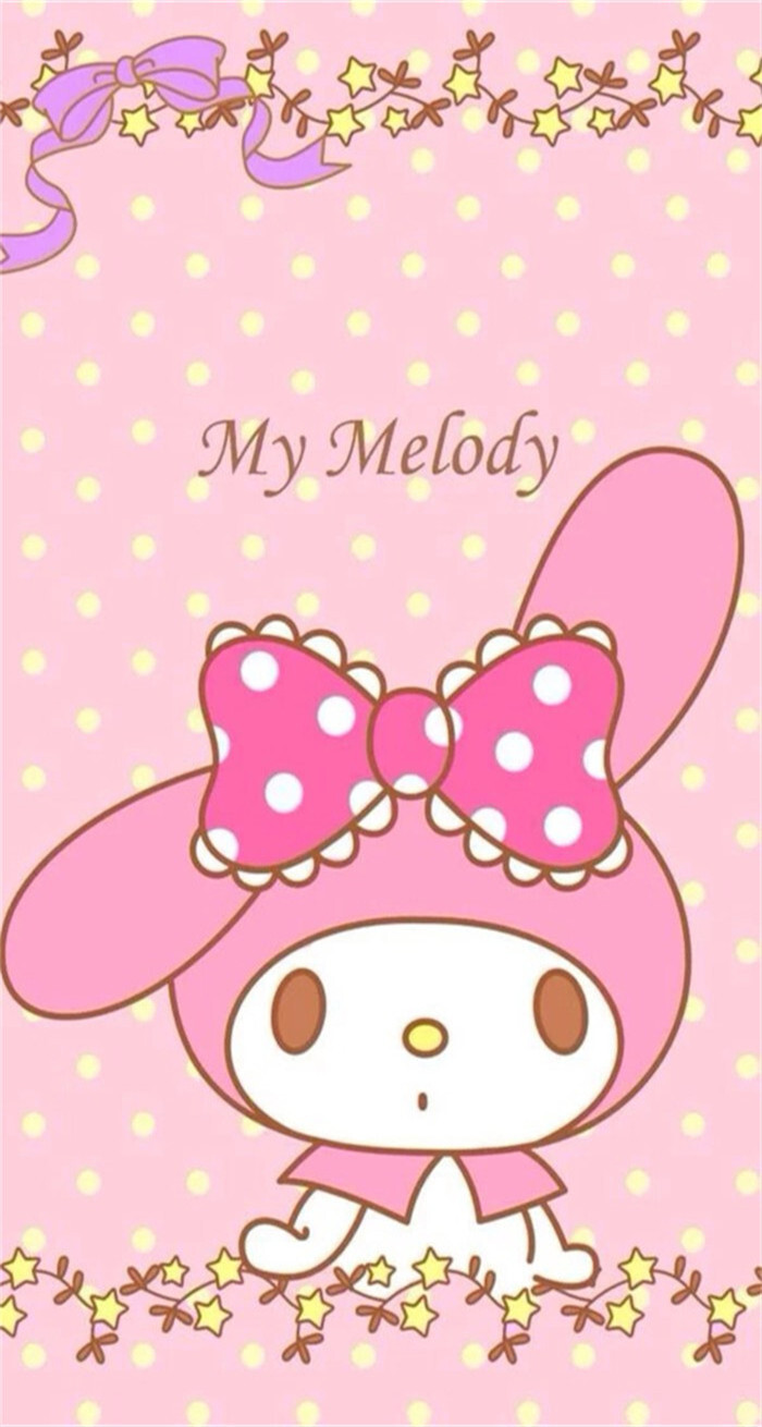 my melody# #可爱# #sanrio# #wallpaper# #手机壁纸# #背景# #锁屏