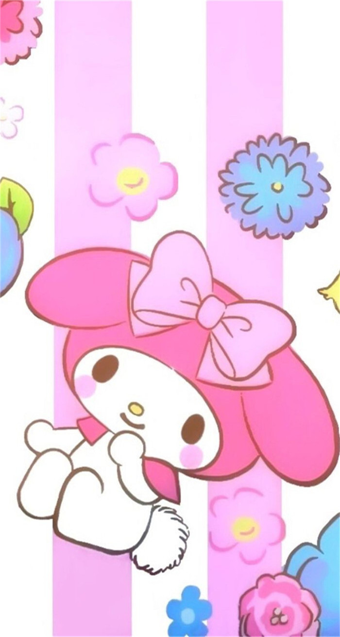 my melody#可爱#sanrio#wallpaper#手机壁纸#背景#锁屏