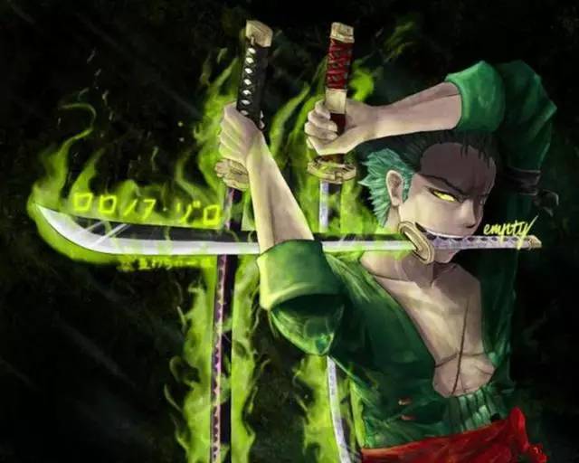 尾田荣一郎 海贼王 罗罗诺亚·索隆 美男 日本动漫 动漫迷 二次元