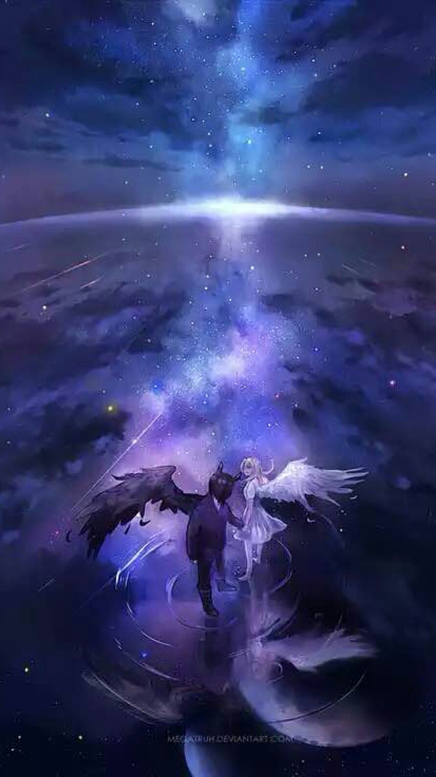 插画,风景,人物,森系,手绘,水彩,涂鸦,星空,唯美,意境,背景