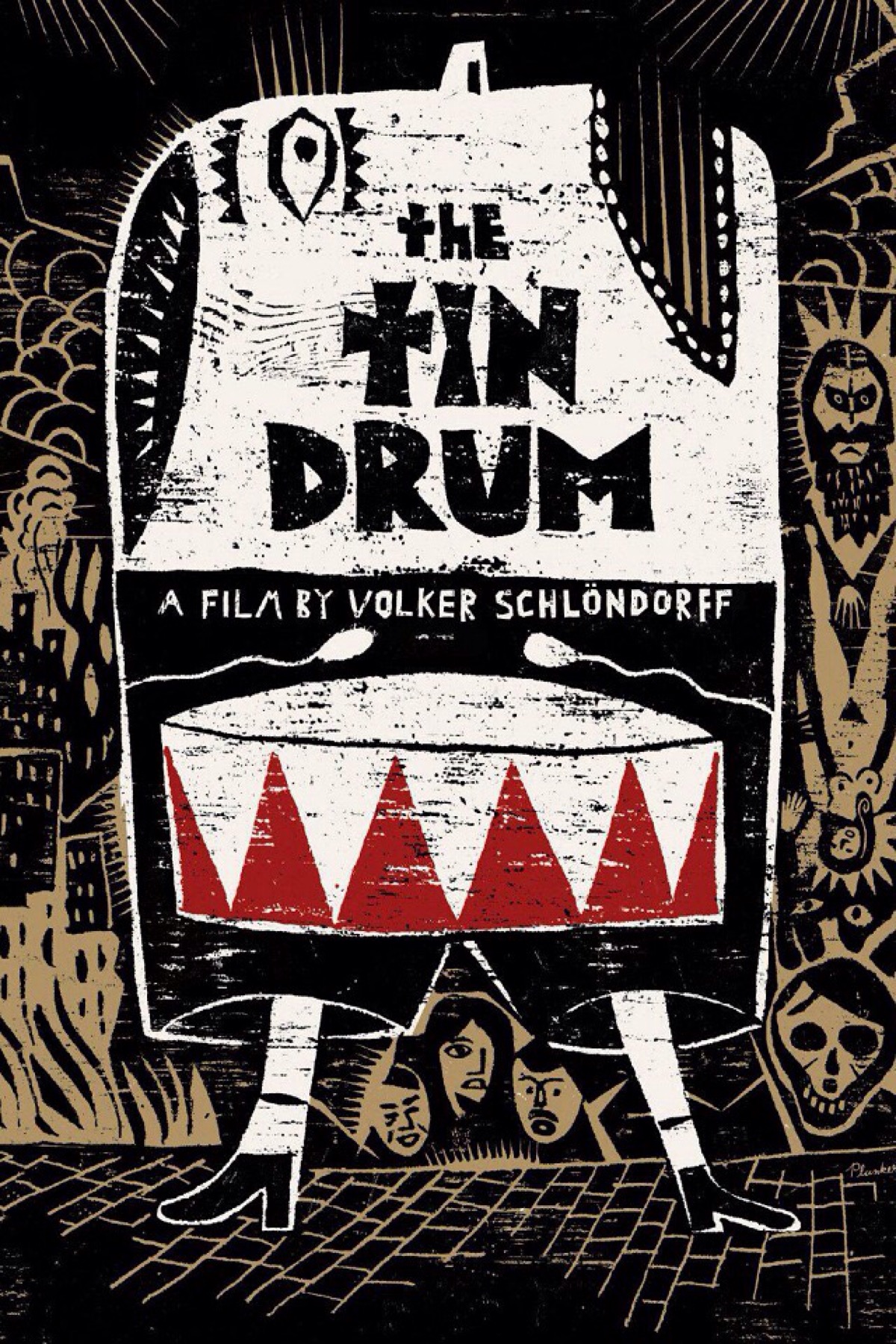 the tin drum《铁皮鼓》电影海报