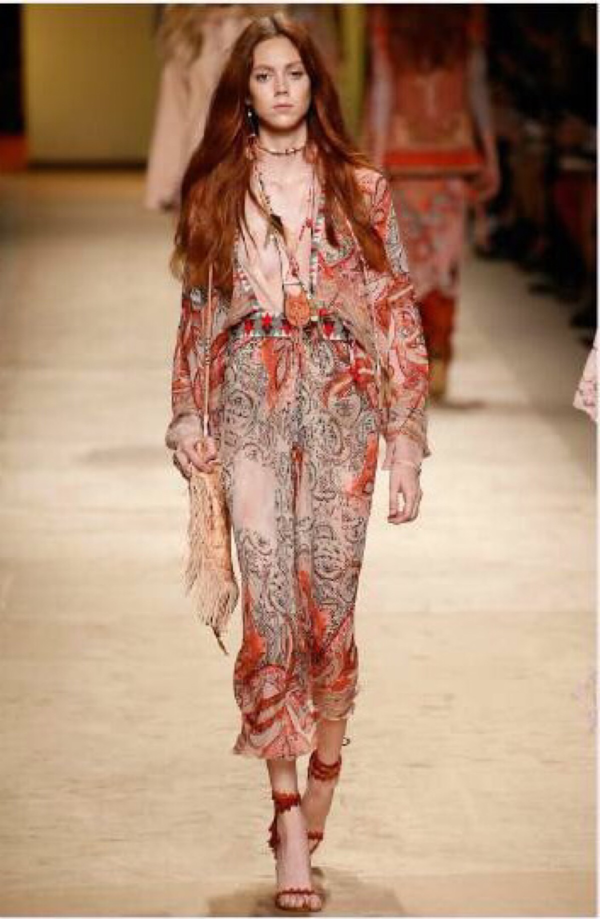 etro spring 2016 rtw—美美的波希米亚风