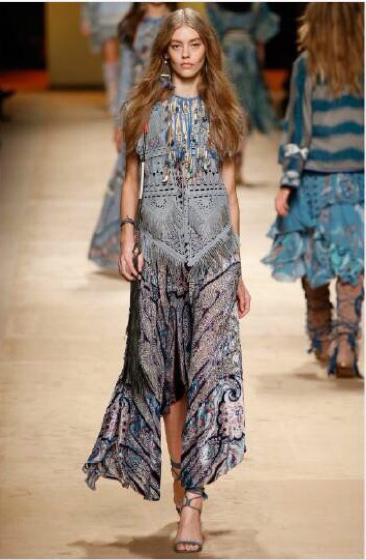 etro spring 2016 rtw—美美的波希米亚风