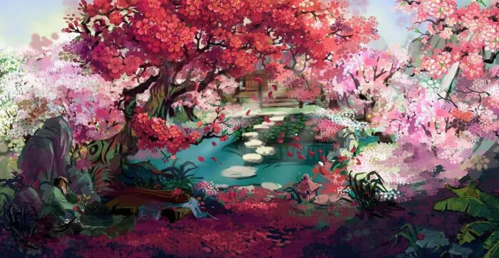 背景4 插画 涂鸦 手绘,]橙光游戏.背景 素材 涂鸦 风景,][侵删致歉]