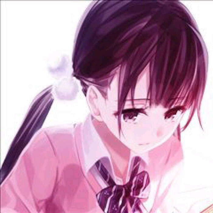 [萌系动漫头像]双马尾 制服 软妹 黑长直-堆糖,美