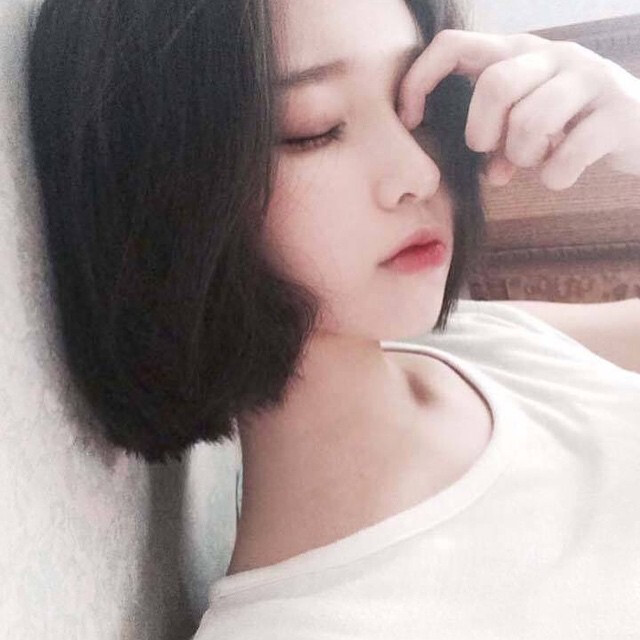 (6161)女生头像 [韩系 女生 欧美 半身 唯美 遮脸 镜子照 中式风