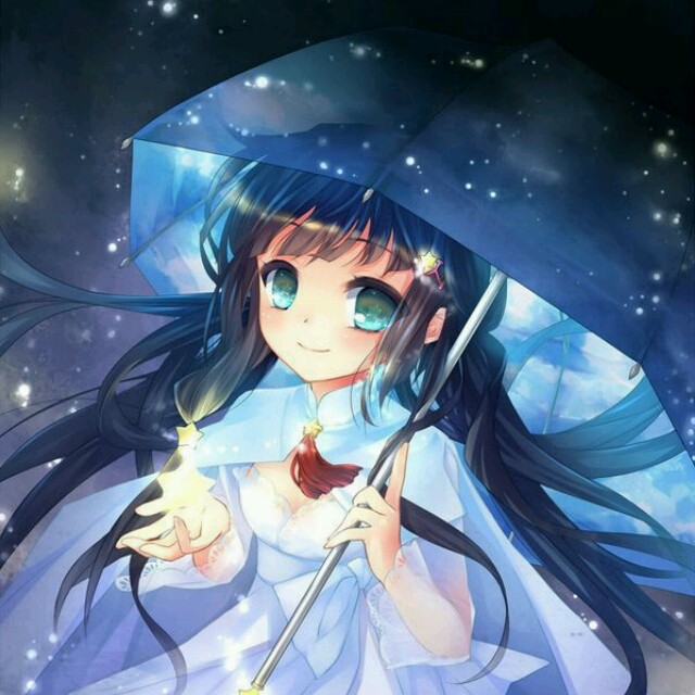 【动漫头像】蓝色 女生
