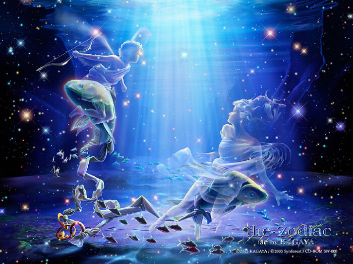 kagaya 十二星座壁纸 双鱼座