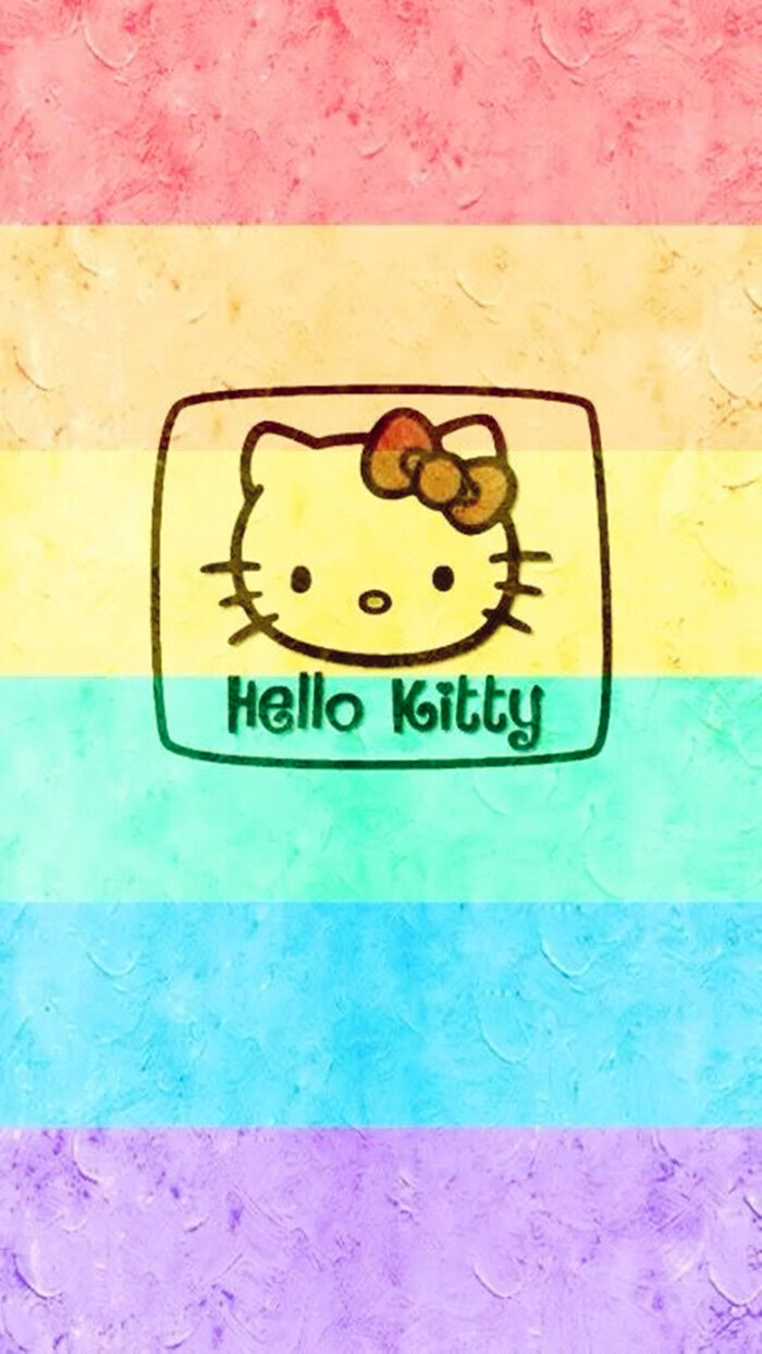 iphone 壁纸 可爱 hello kitty