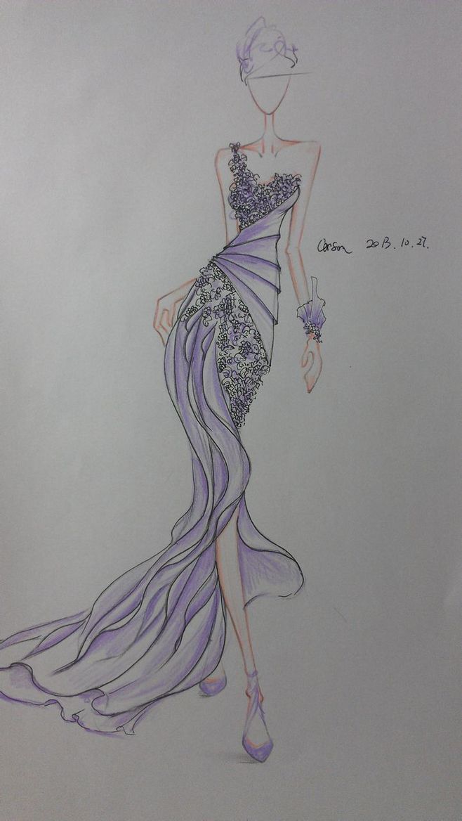 手绘古装婚纱_手绘古装美女(2)