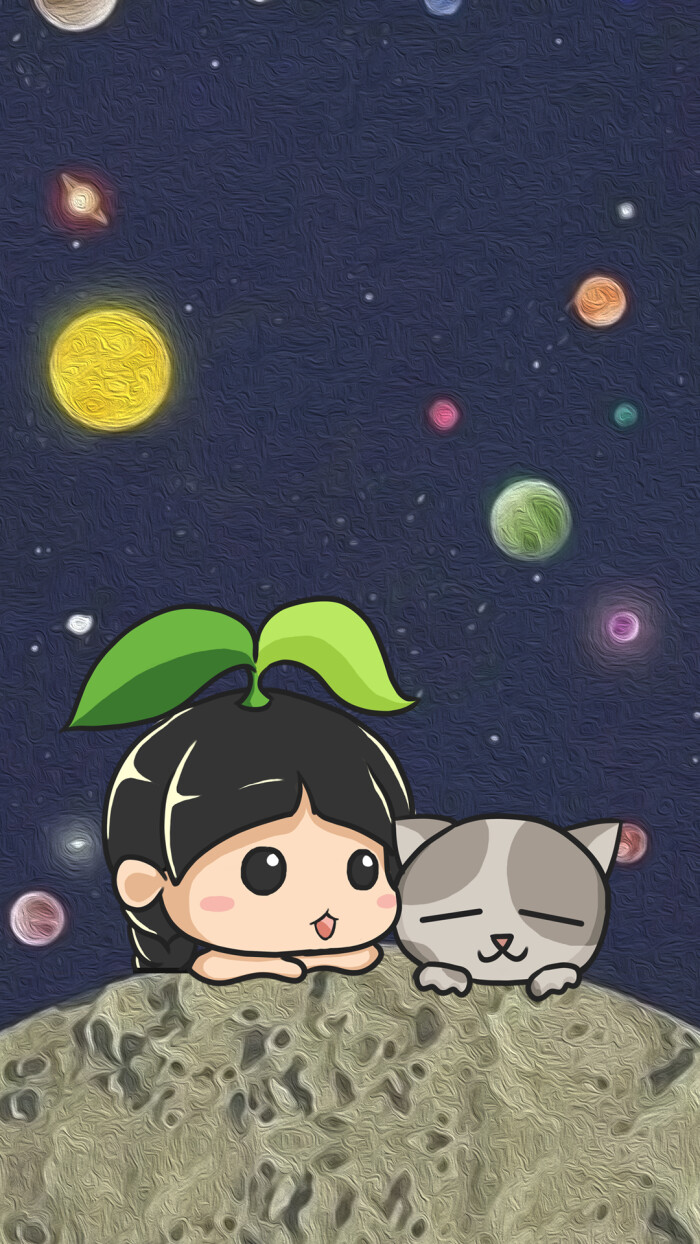 她就是脑袋发芽的屏小样