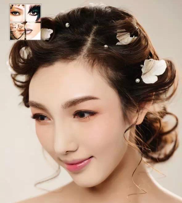 凌乱新娘妆-发型-堆糖,美好生活研究所