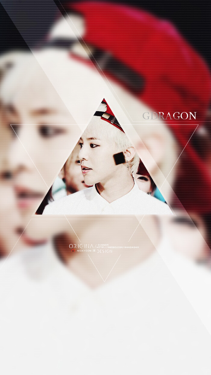 g-dragon权志龙#bigbang#原创高清手机壁纸#微博:original-design