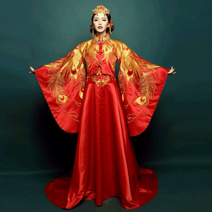 中国旗袍婚纱_中国旗袍(2)