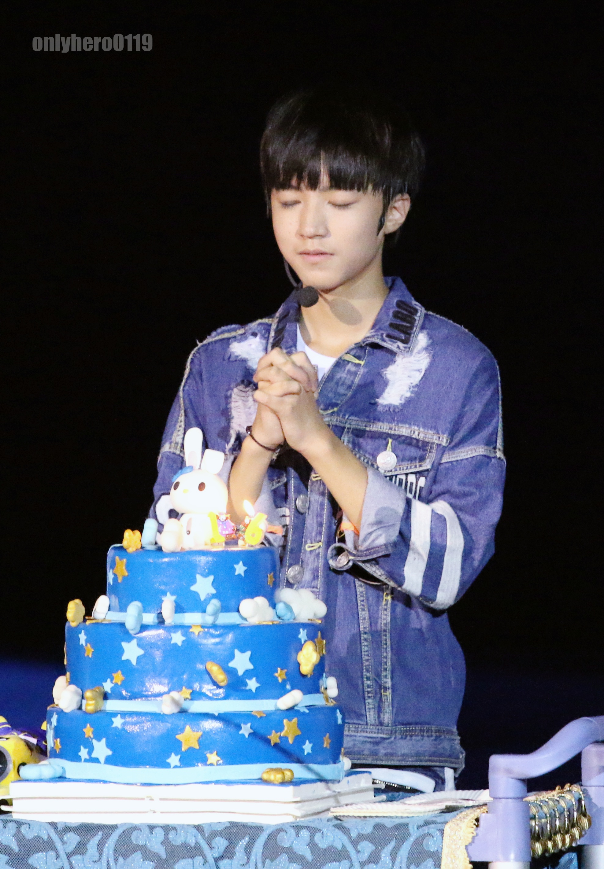 王俊凯#tfboys王俊凯#tfboys 150919 王俊凯生日会 cr:onlyhero